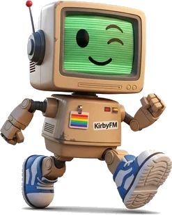 KirbyFM mascot